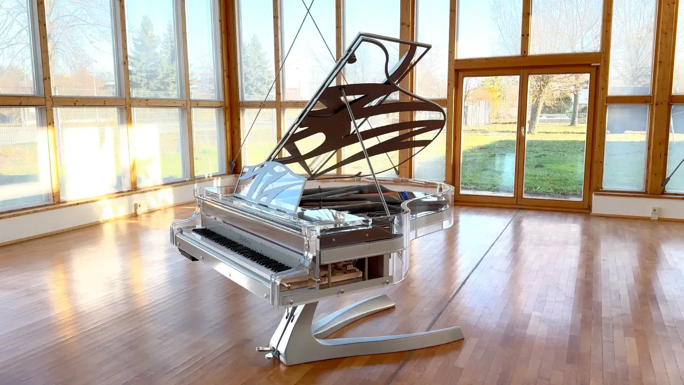 Lucid enzo crystal piano