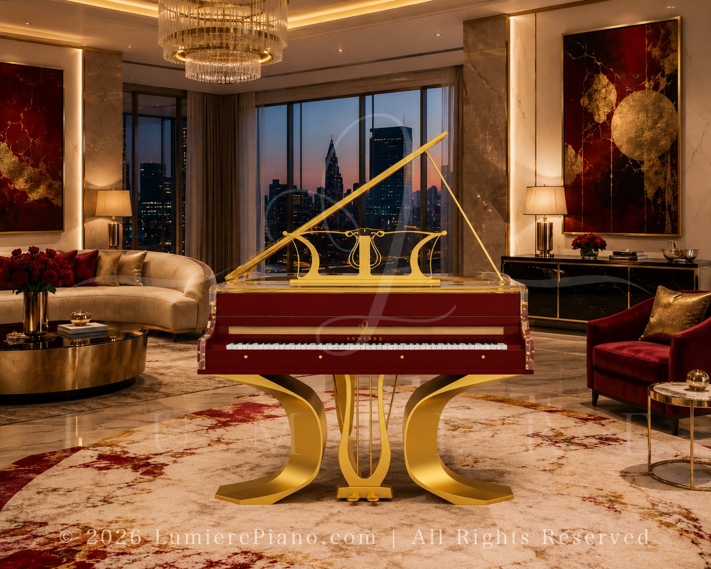 Lumiere Duet Designer Grand Piano_5
