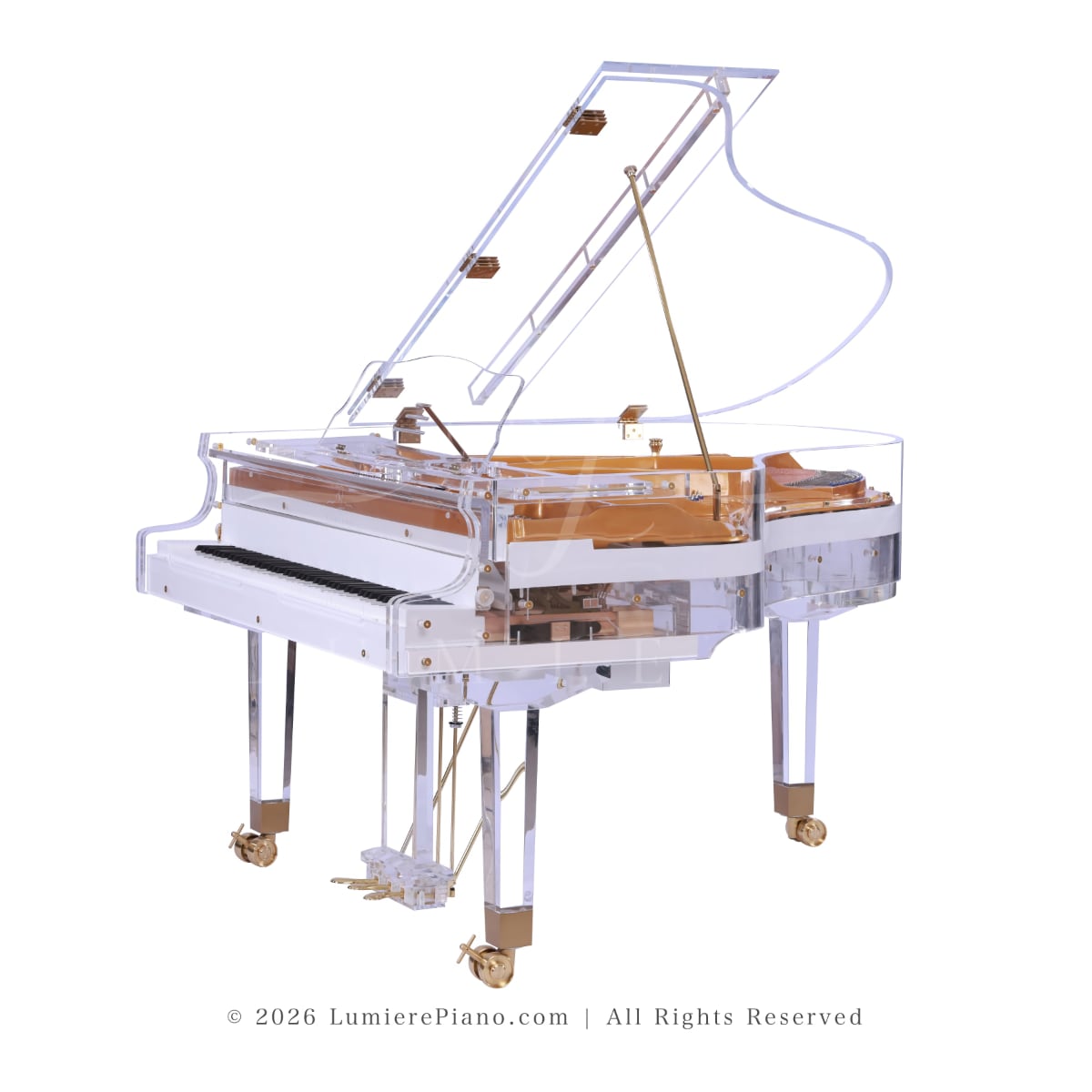 Lumiere acrylic piano